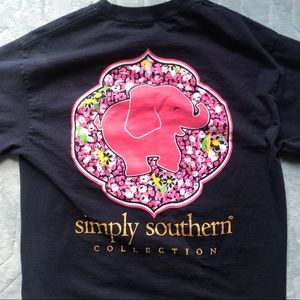 Simply Southern Navy Blue Long-Sleeve